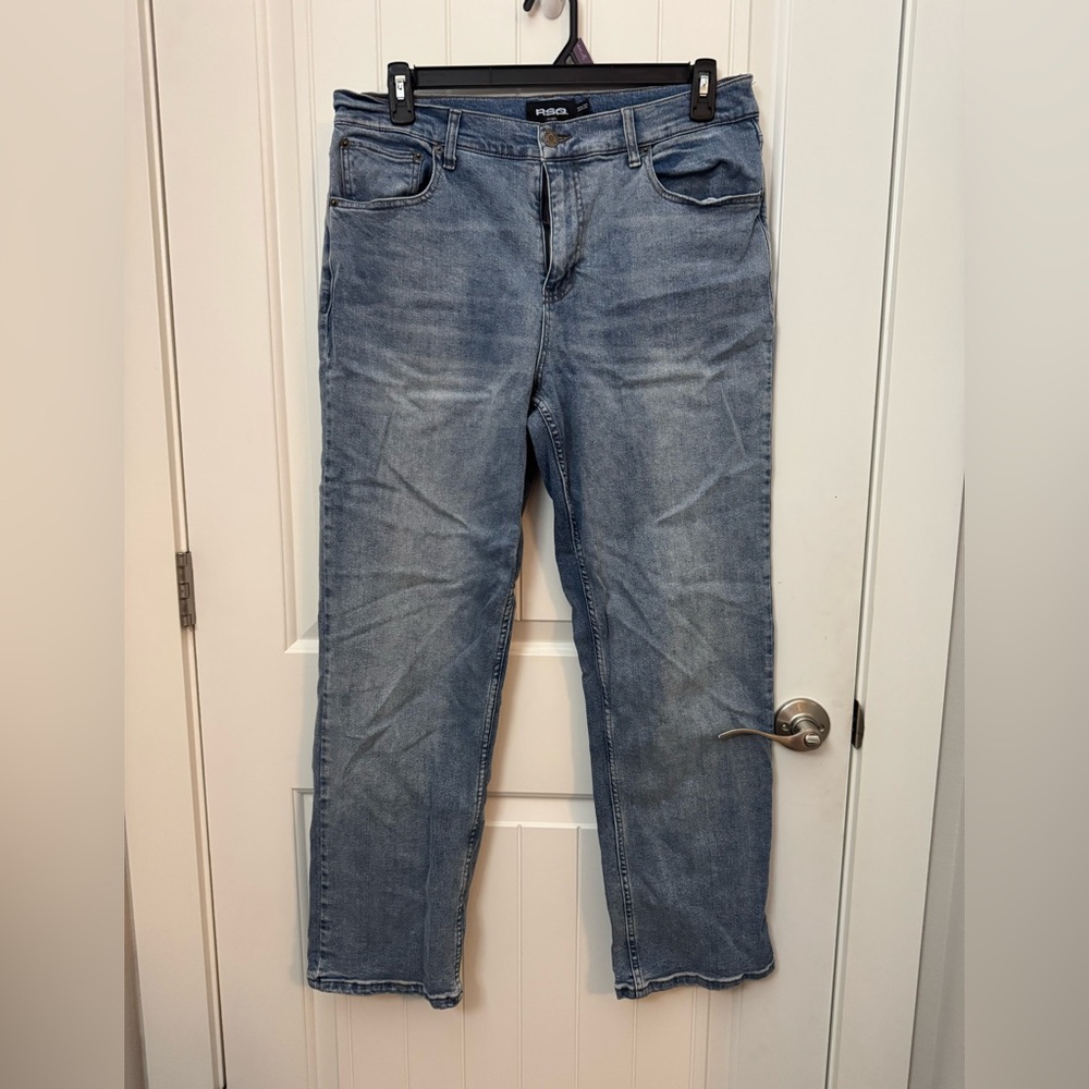 RSQ Light Blue Straight Leg Jeans men’s jeans. 33x32